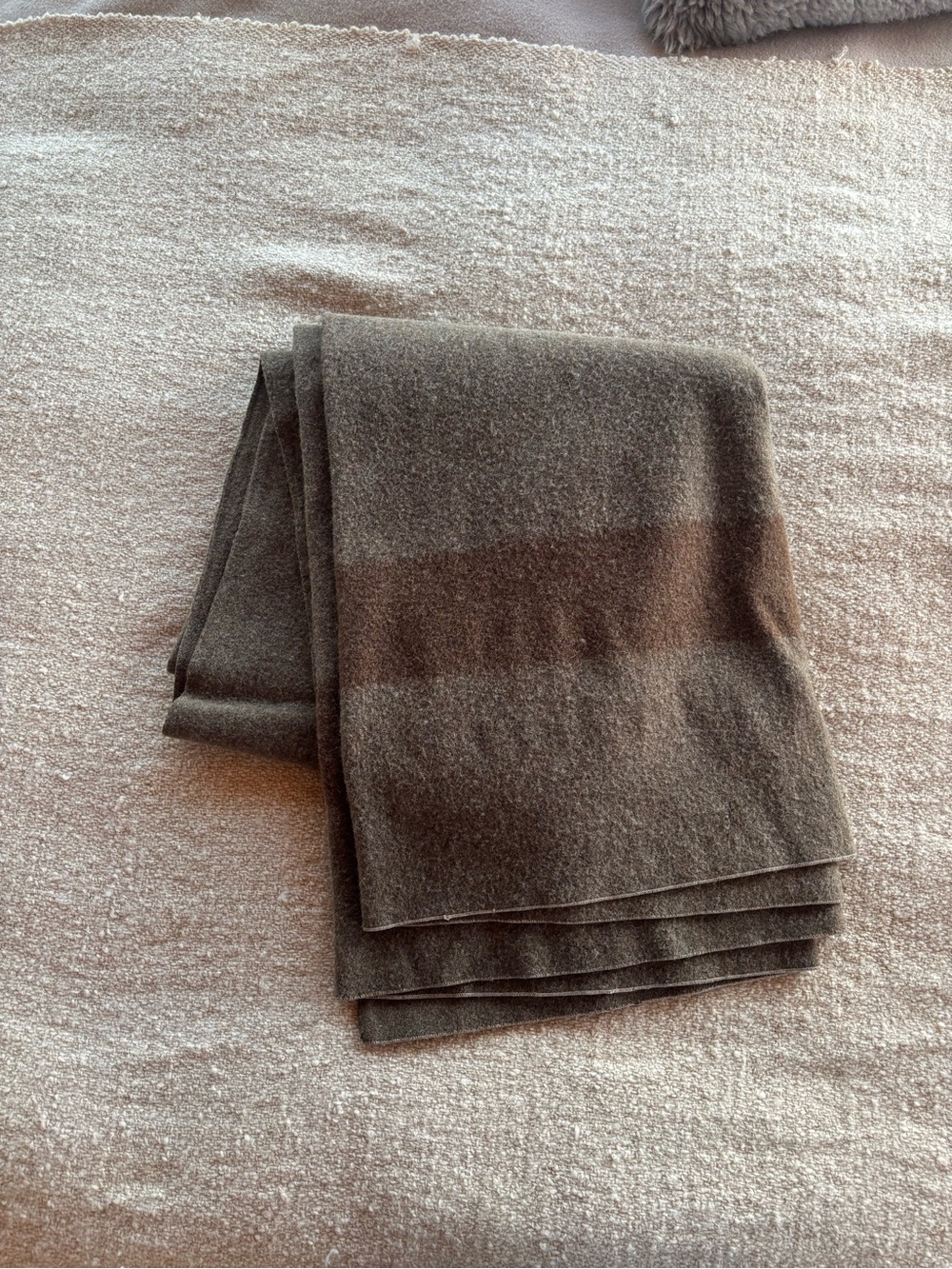Antique Wool Military Blanket